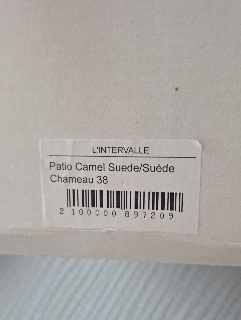 NWB L'INTERVALLE Patio Camel Suede Chunky Lug Loafer - Size 38 - Picture 6 of 9